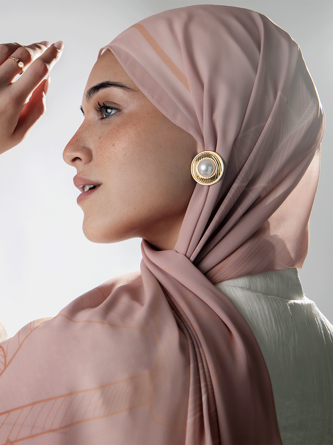 Awakening — Premium Chiffon Scarf
